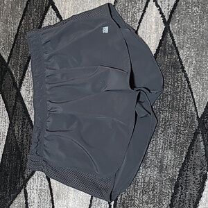 VICTORIA SECRET VSX 2014 LINED MESH LOGO ATHLETIC SHORTS